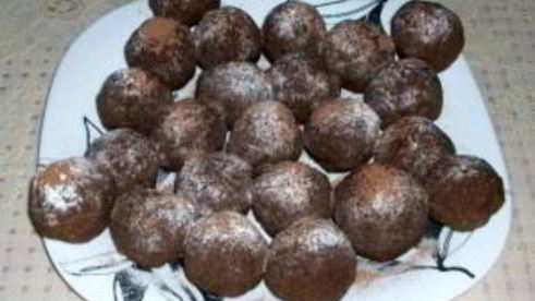 пирожное картошка из ванильных сухарей