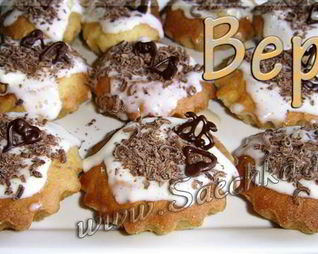 Пирожное Корзиночка с легким сметанным кремом