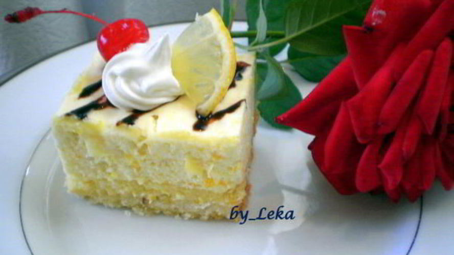 Рецепт пирожное лимонный соблазн