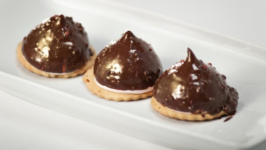 Рецепт пирожное малиновые облака