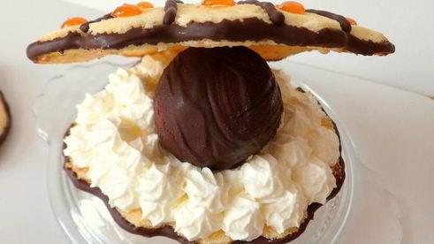 пирожное морская ракушка