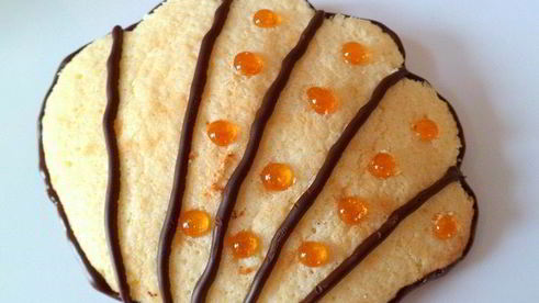 пирожное морская ракушка