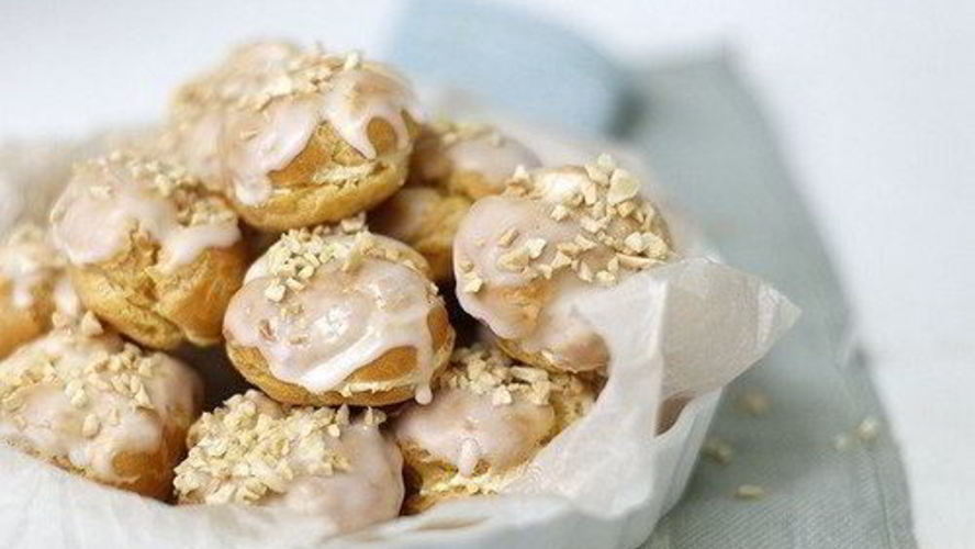 Рецепт пирожное орешек с кремом