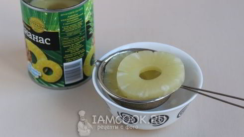 пирожное пина колада