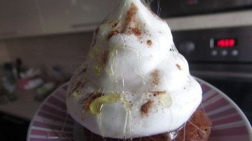 пирожное с кремом