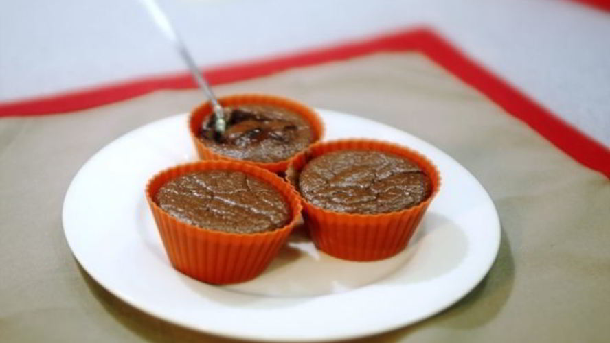 Рецепт пирожное шоколадная лава