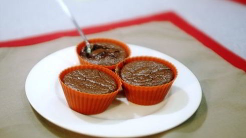 пирожное шоколадная лава