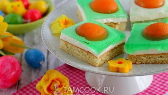 Рецепт Пирожные Глазунья