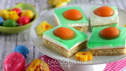 пирожные глазунья