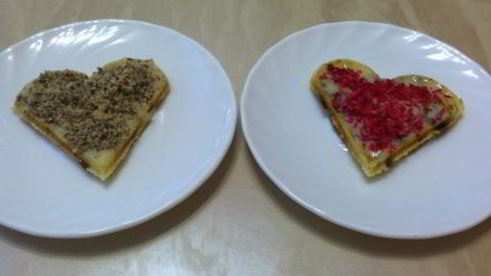 пирожные из домашних вафель