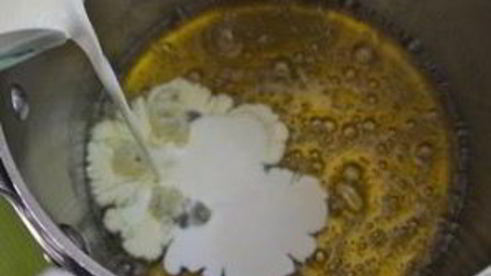 пирожные из попкорна с миндалем