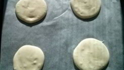 пирожные лепестки с кремом