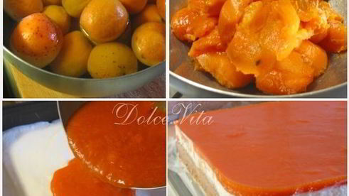 пирожные с абрикосами и йогуртом