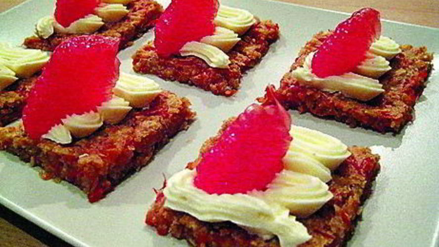 Рецепт пирожные с грейпфрутом