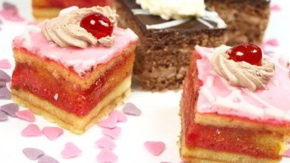 Рецепт Пирожные с клюквой