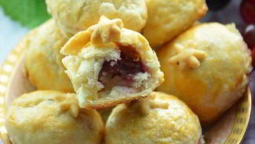 Рецепт пирожные с виноградом