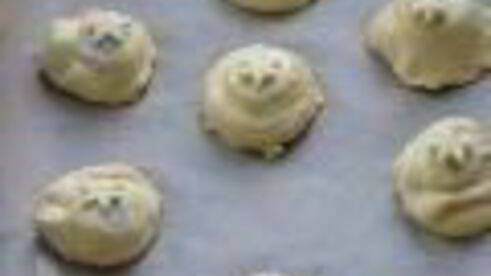 пирожные с виноградом