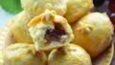 пирожные с виноградом