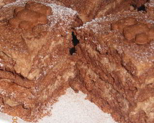 Шоколадное пирожное Ангельское