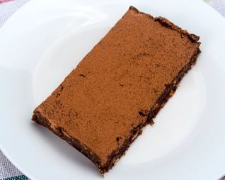 Шоколадный брауни без выпечки