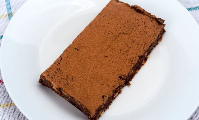 Шоколадный брауни без выпечки