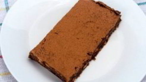 шоколадный брауни без выпечки