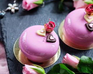 Шоколадные муссовые пирожные Первое свидание