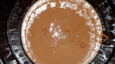 шоколадные пирожные со сливочно-ванильным кремом