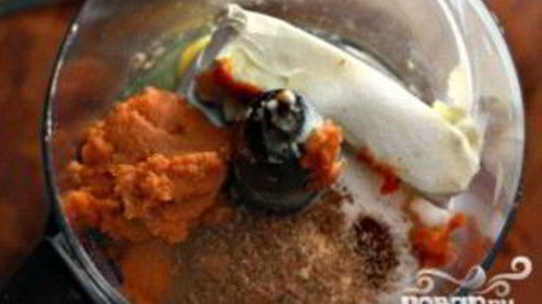 тыквенно-сливочные пирожные