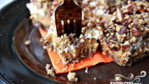 тыквенно-сливочные пирожные