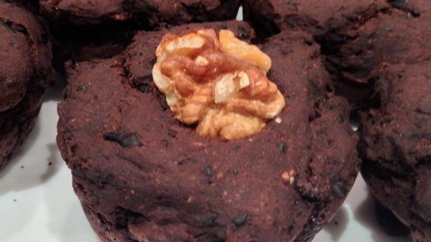 Рецепт веганские брауни из черных бобов