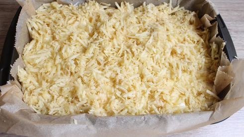 яблочно кокосовoе пирожное