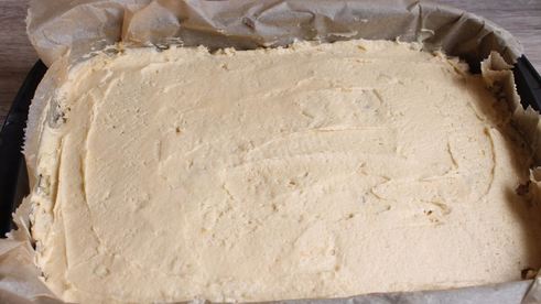 яблочно кокосовoе пирожное