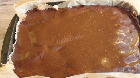 яблочно кокосовoе пирожное