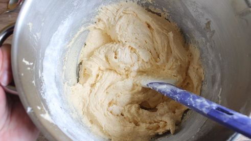 яблочно кокосовoе пирожное