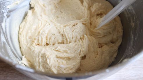 яблочно кокосовoе пирожное