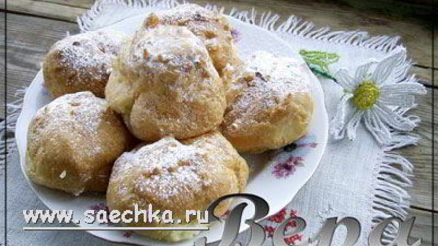 Рецепт заварные пирожные