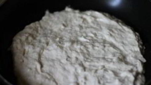 быстрая пицца на сковороде