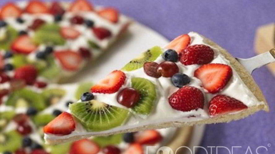 Рецепт фруктовая пицца