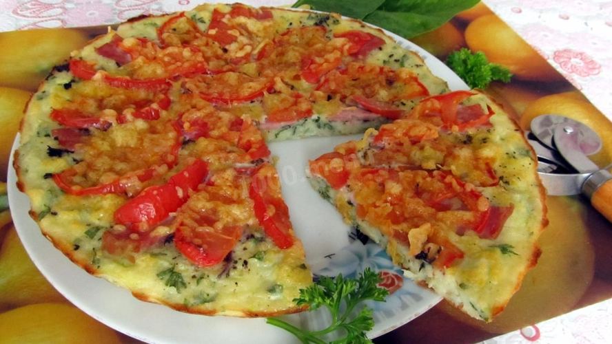 Рецепт кабачковая пицца из кабачков в духовке