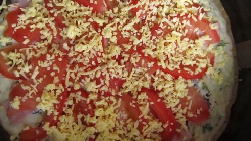 кабачковая пицца из кабачков в духовке