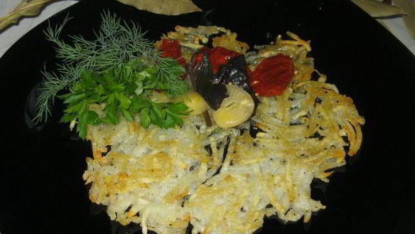 Рецепт Картофельная пицца — решти