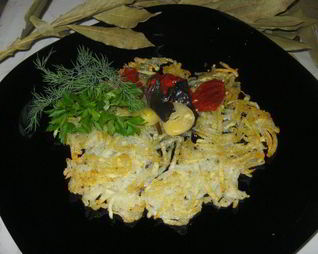 Картофельная пицца — решти