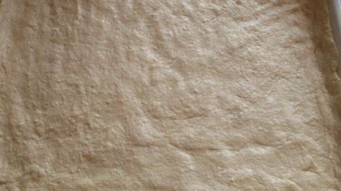 легкая пицца из творожного теста