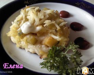 Овощная мини-пицца