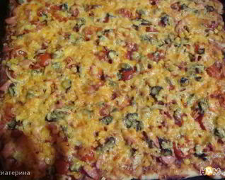 Пицца Деревенская