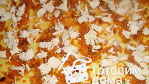 пицца грибная