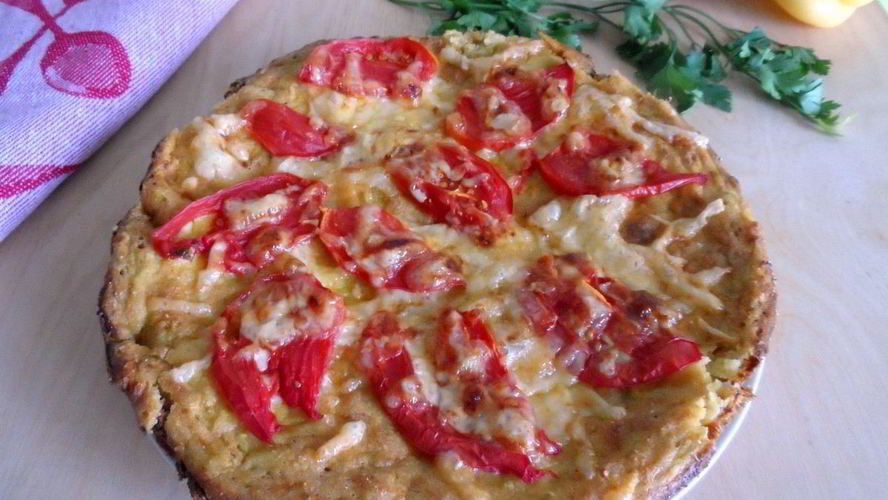 Рецепт пицца из кабачка