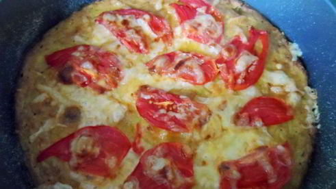 пицца из кабачка