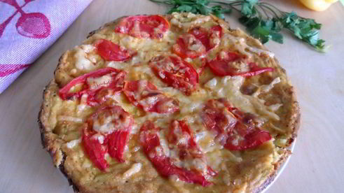 пицца из кабачка